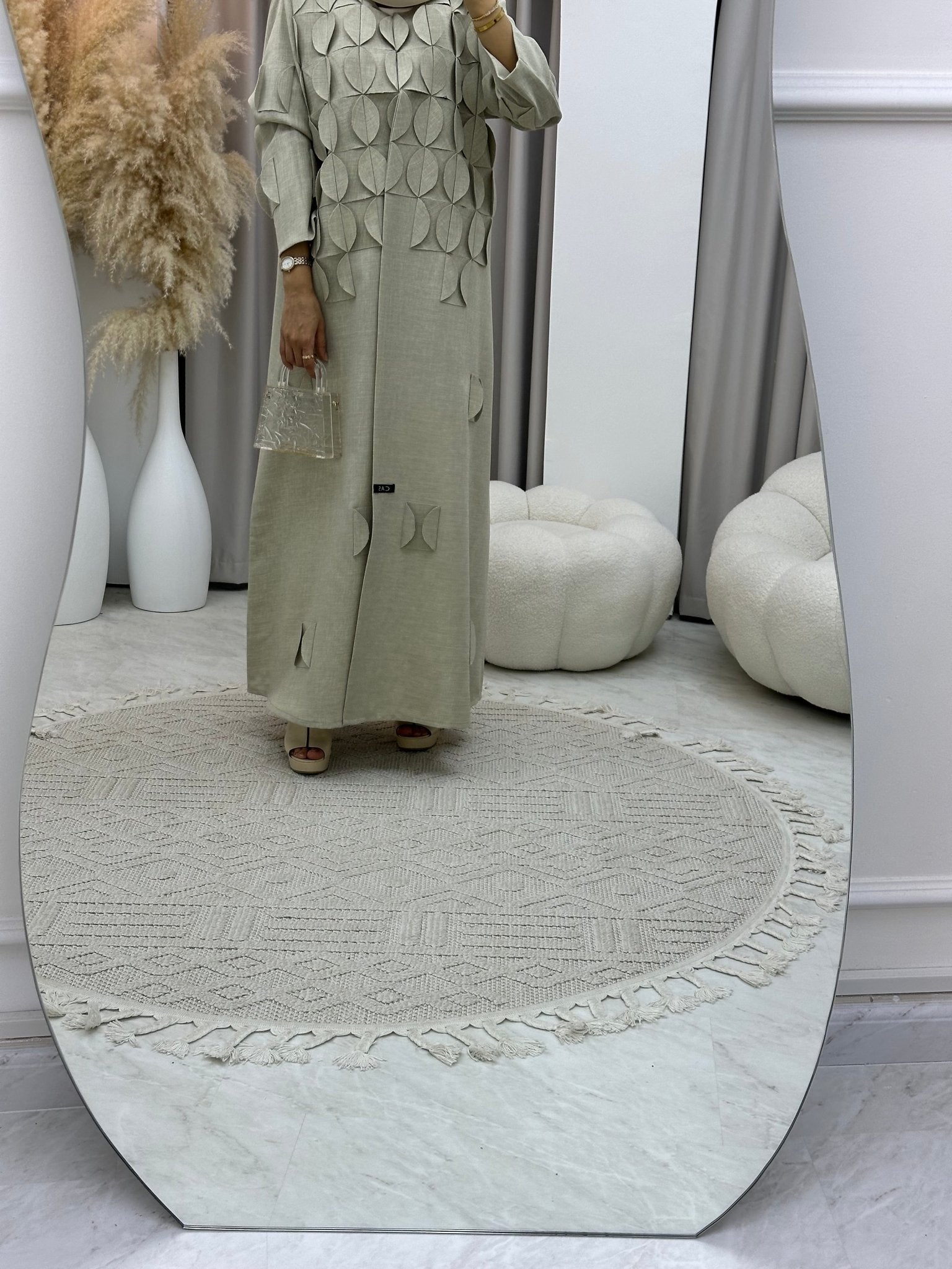 C 0156 Beige Abaya