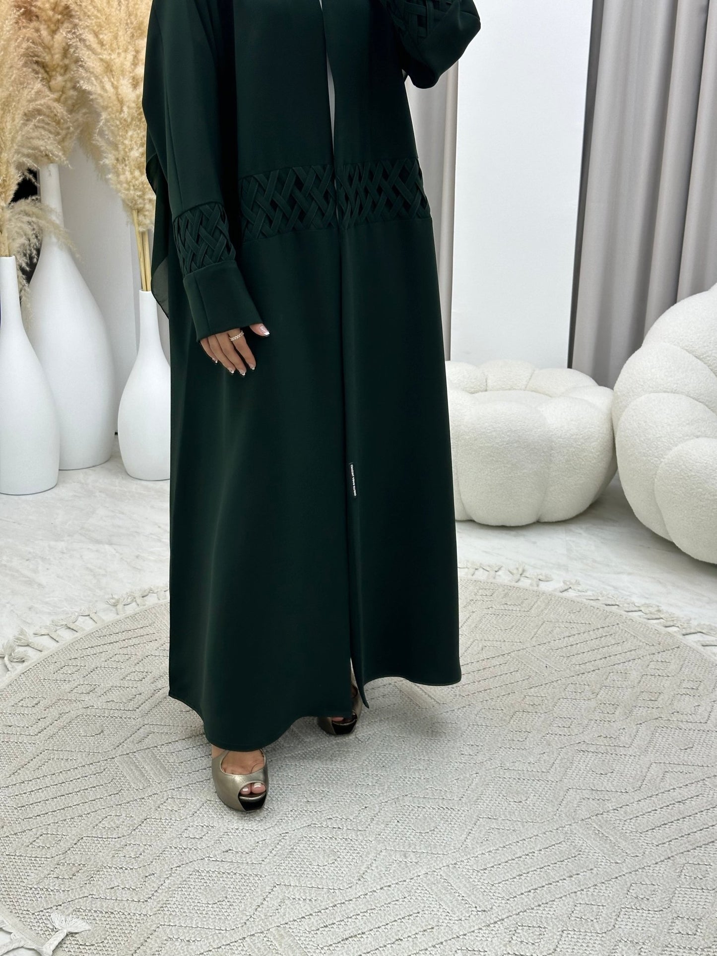 C 0179 Green Abaya