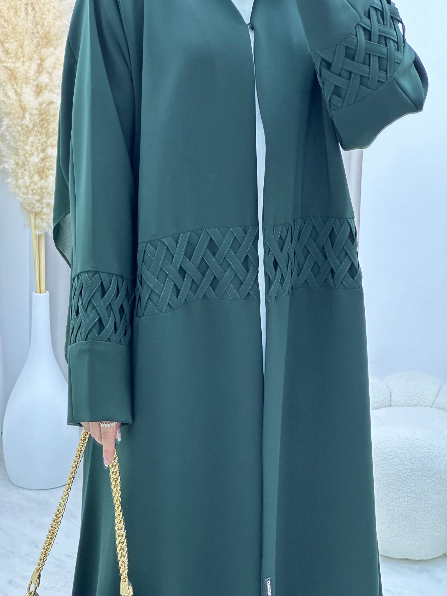 C 0179 Green Abaya