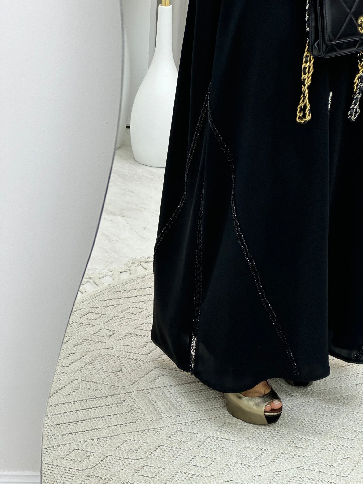 C 0189 Black Abaya