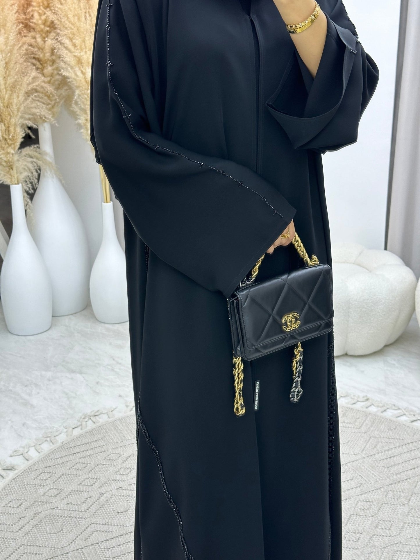 C 0189 Black Abaya