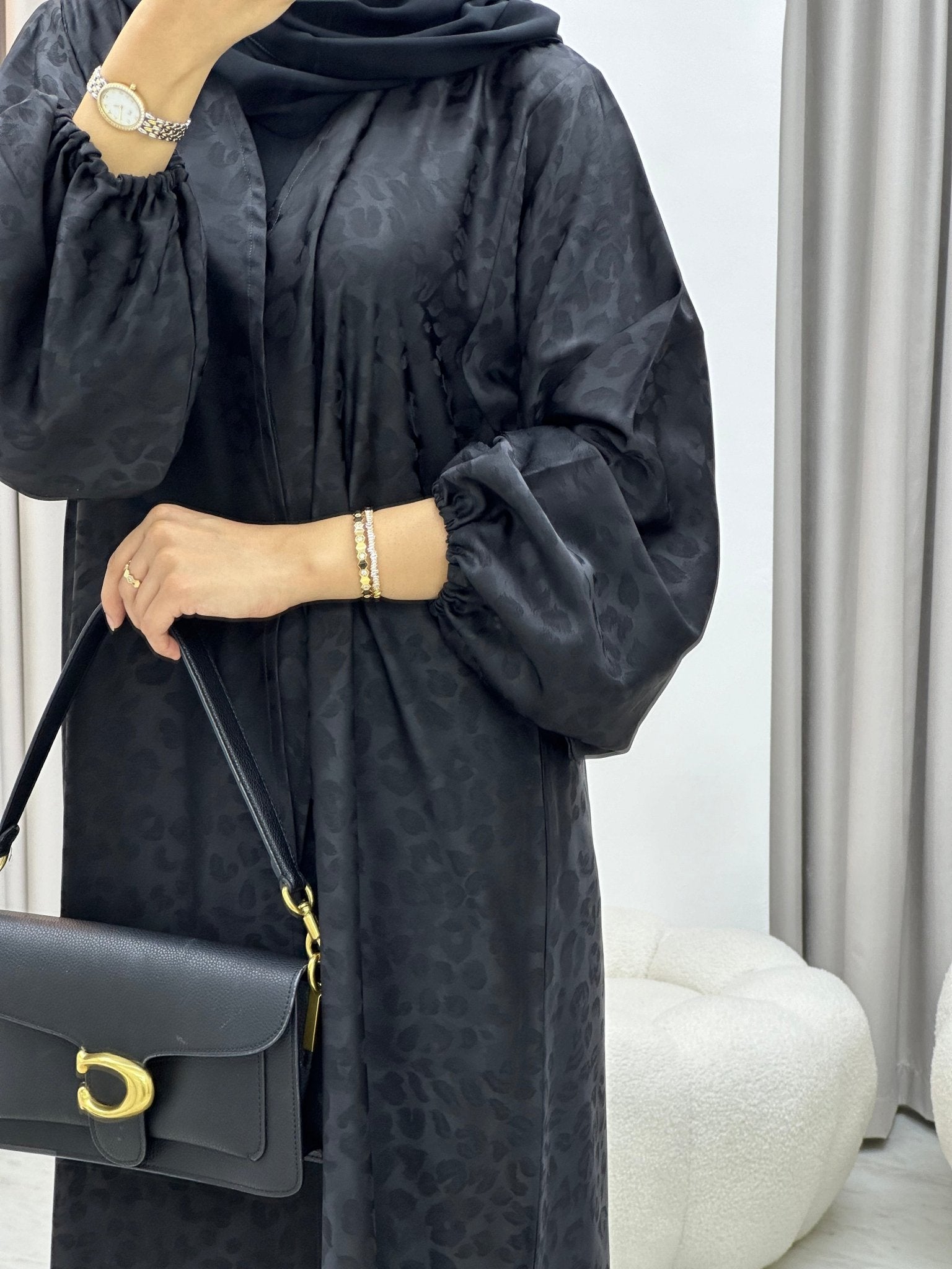 C 0209 Black Abaya