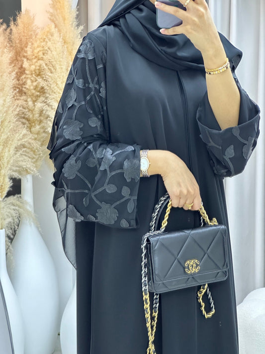 C 0210 Black Abaya