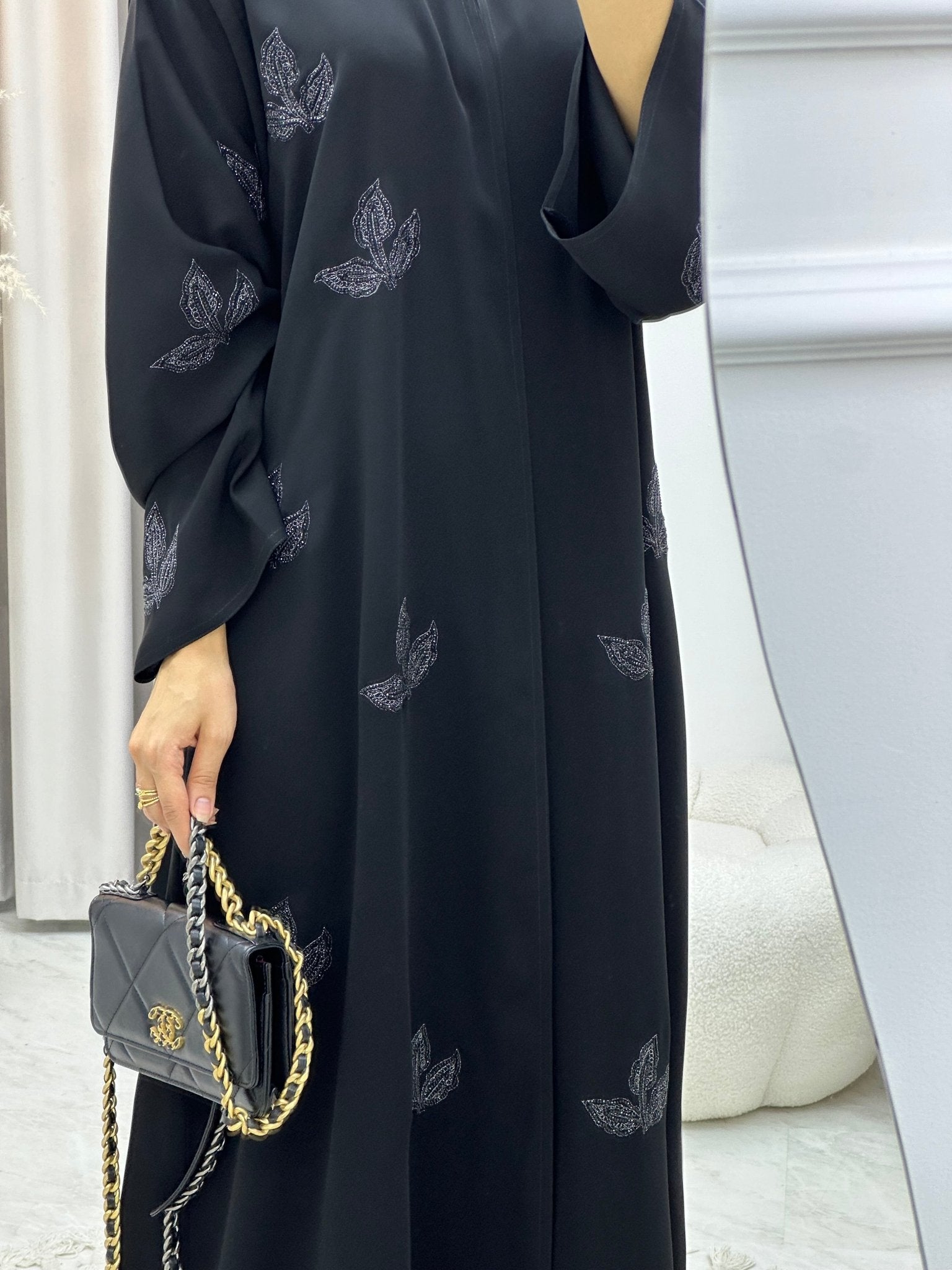 C 0212 Black Abaya