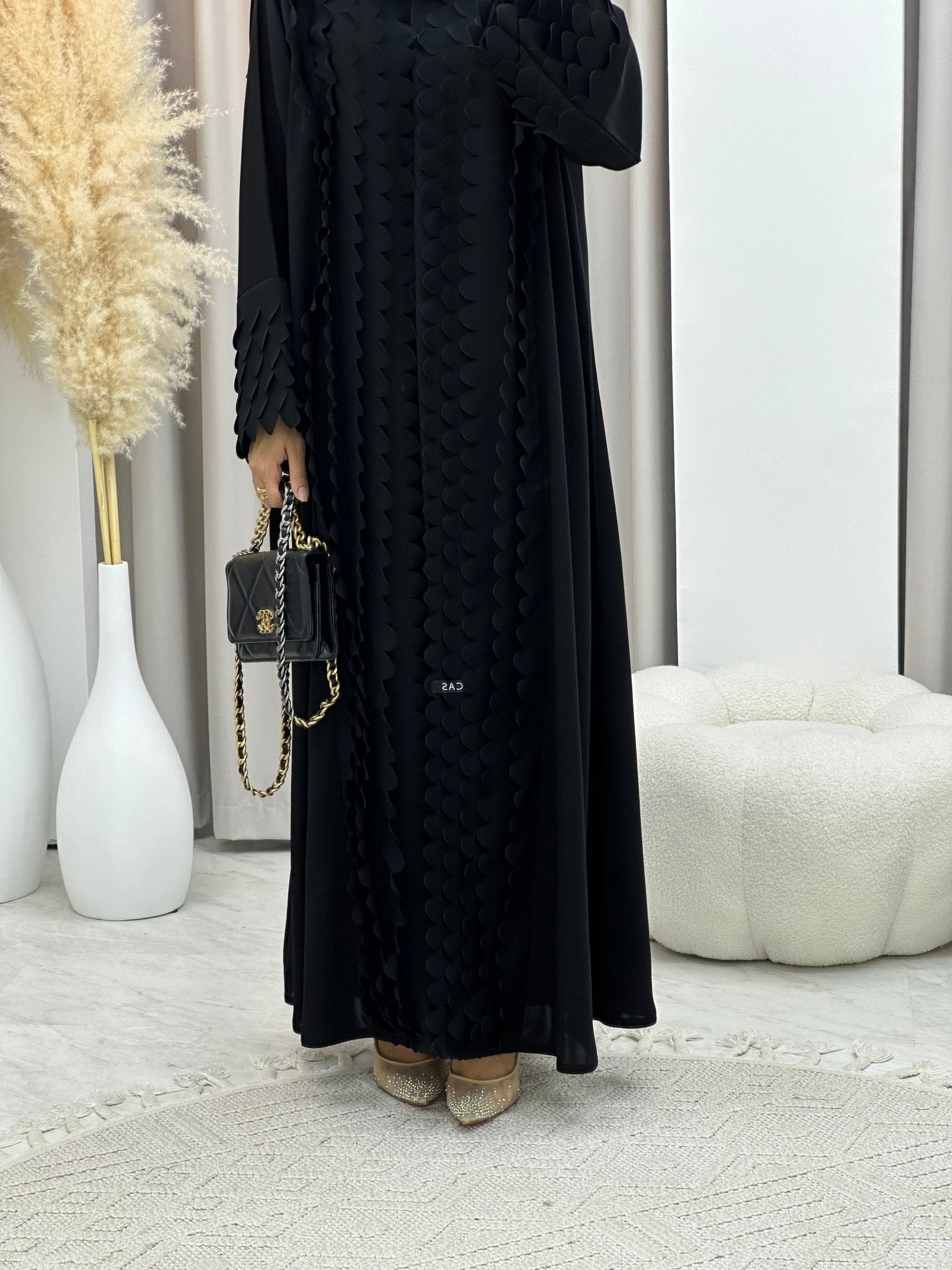 C 0213 Black Abaya