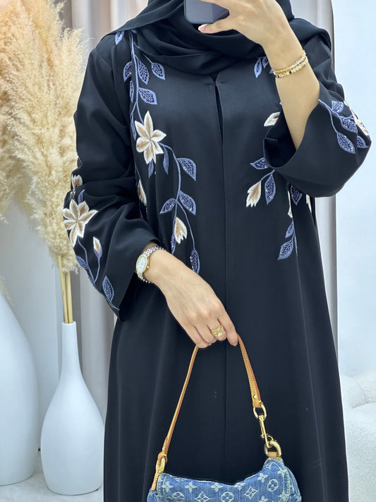 C 0214 Black Abaya