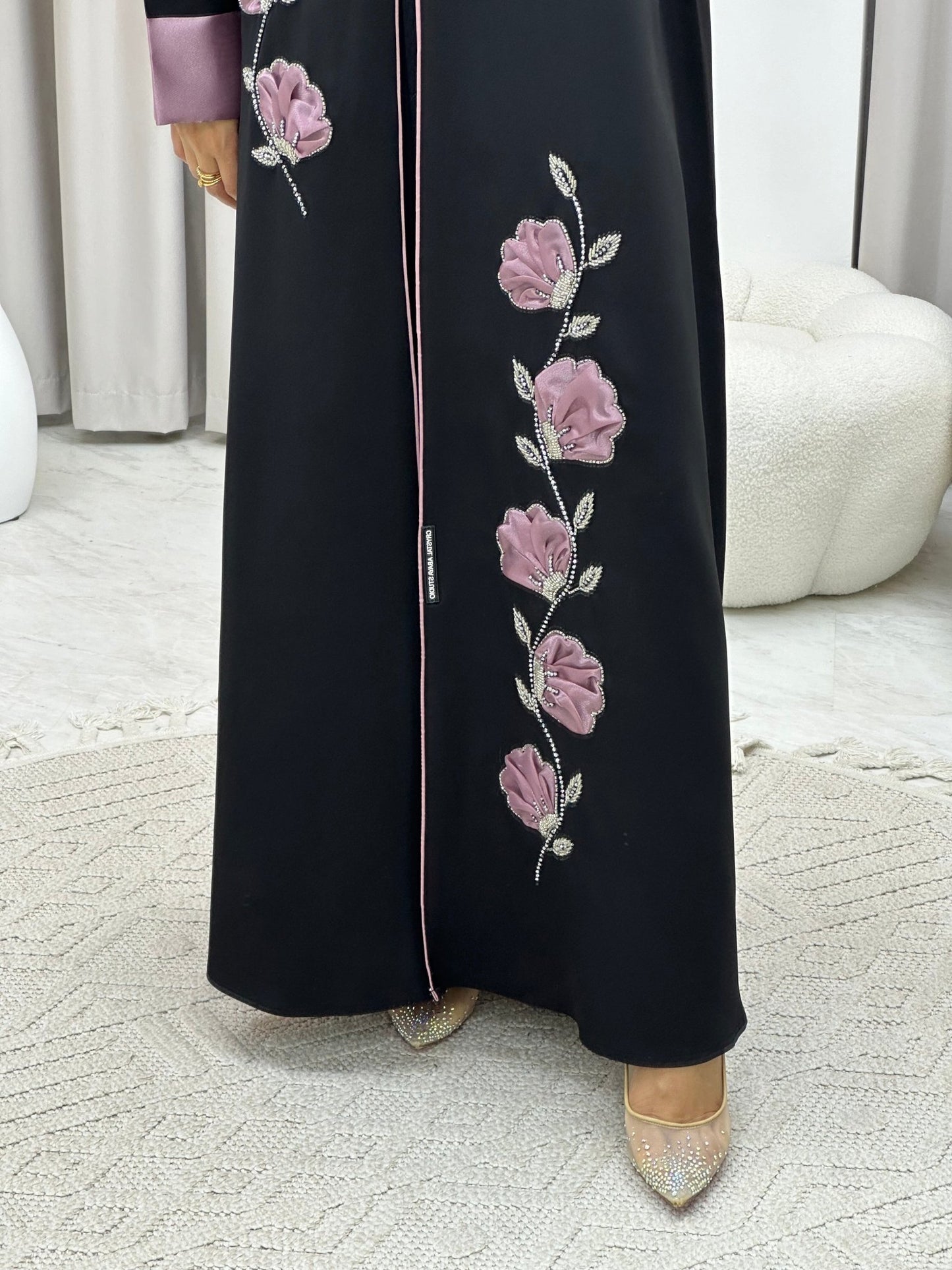 C 0215 Black Abaya