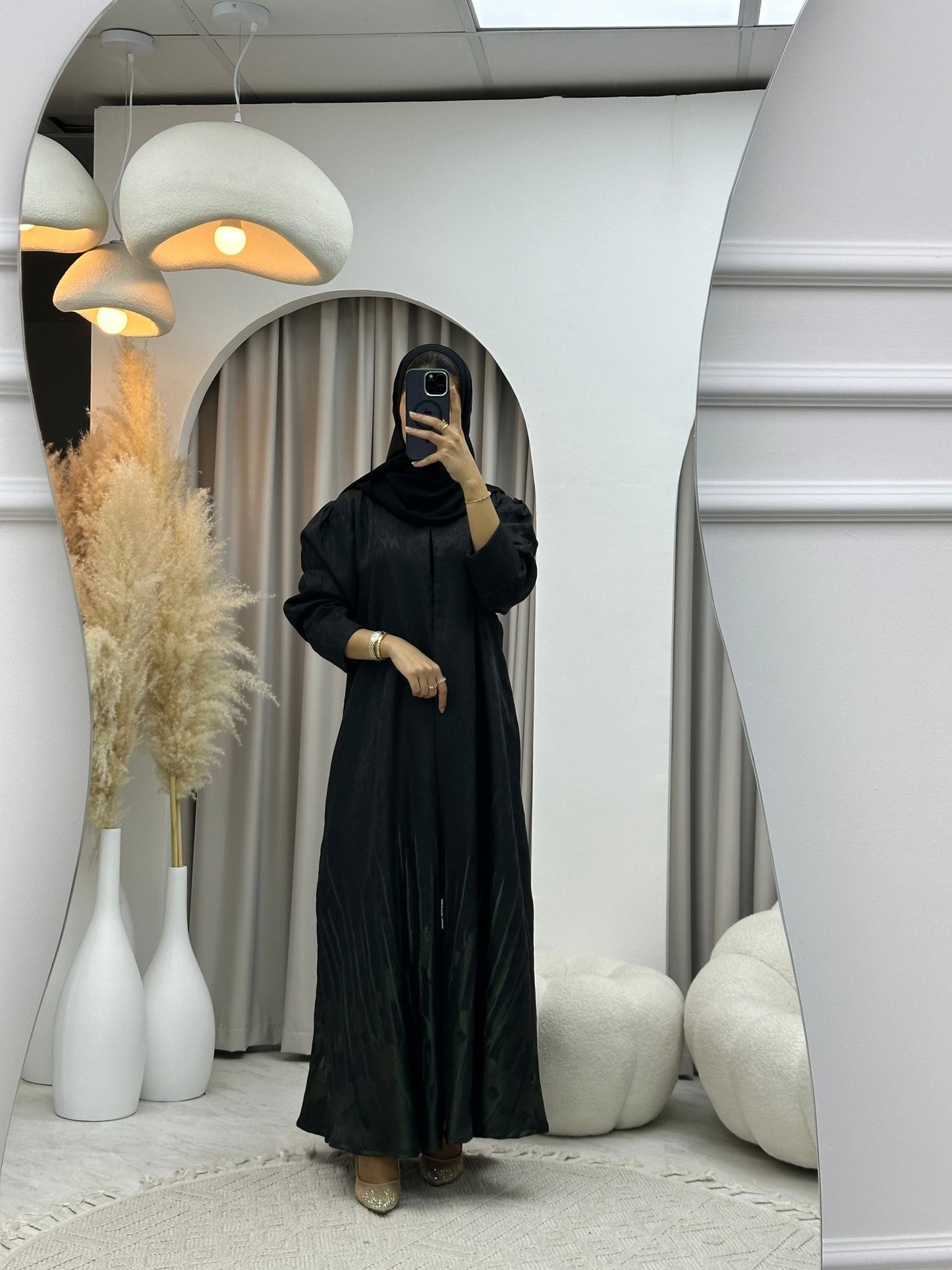 C 0218 - 01 Green Kloosh Abaya