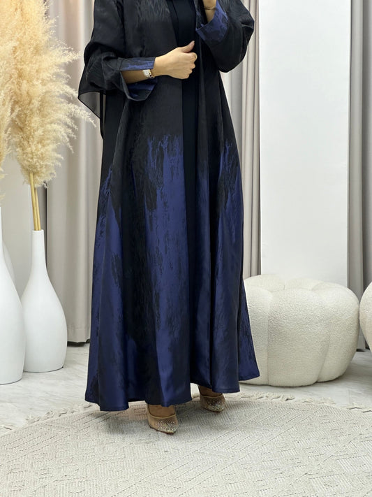 C 0226 Navy Blue Kloosh Abaya