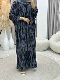 C 0229-02 عباءة رمادية مدخنة - XS / 49