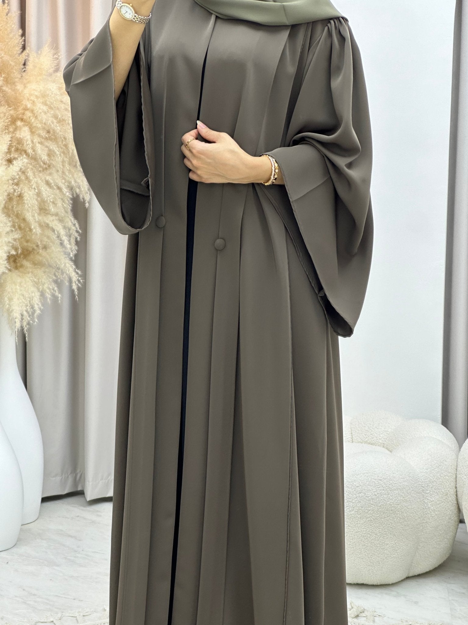 C 0280 Olive Nada Abaya