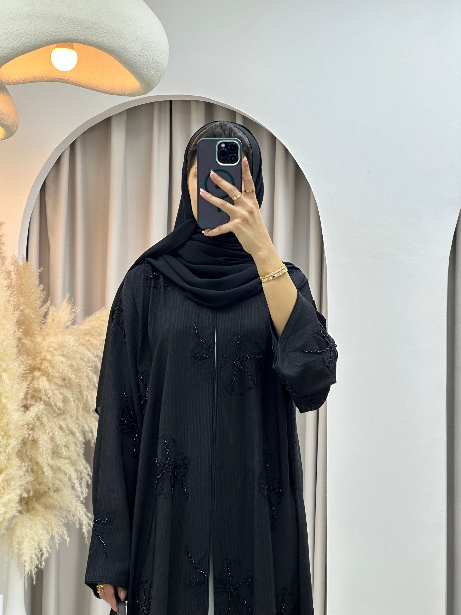 C 0285 Black Abaya