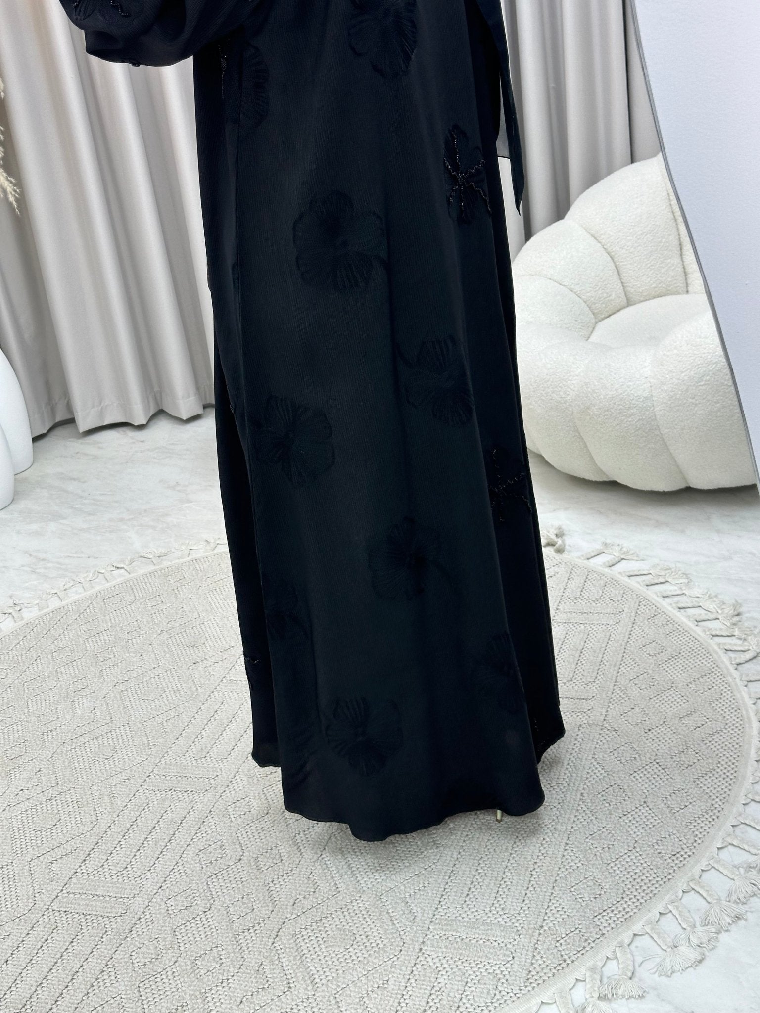 C 0285 Black Abaya