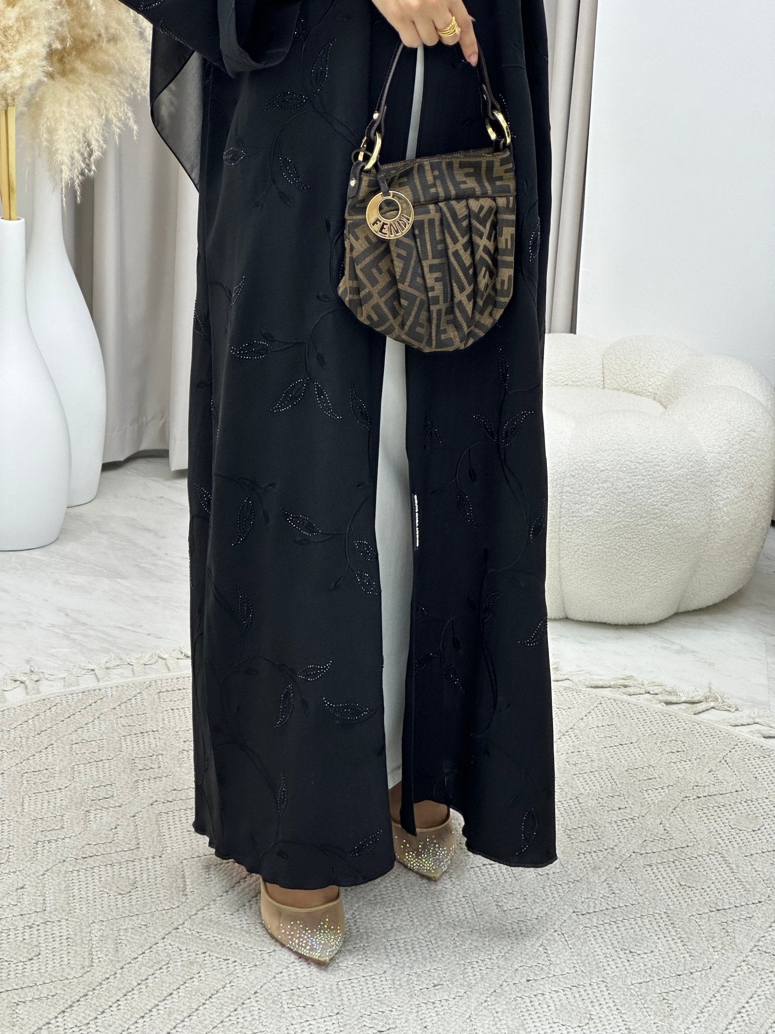 C 0286 Black Abaya