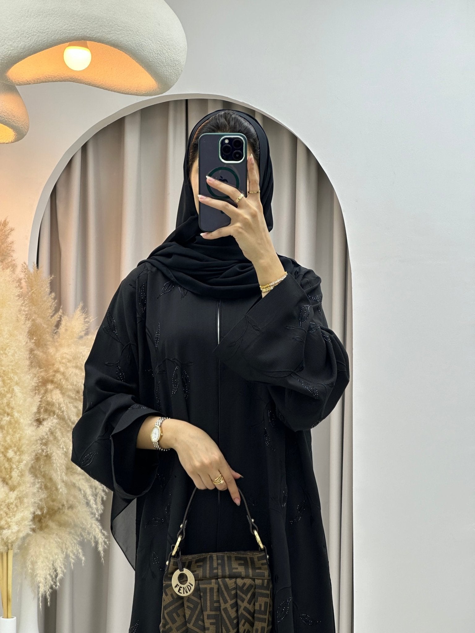 C 0286 Black Abaya