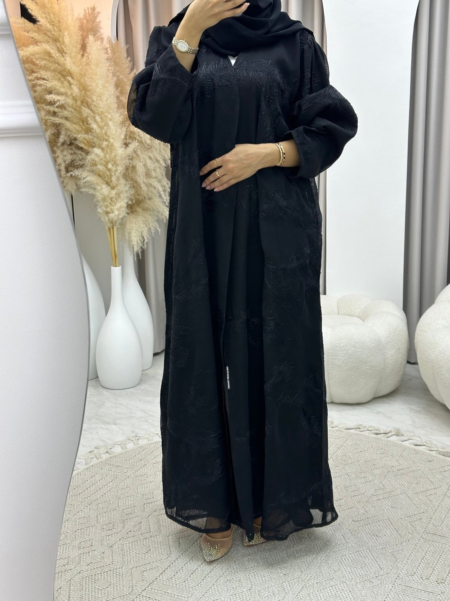 C 0287 Black Abaya