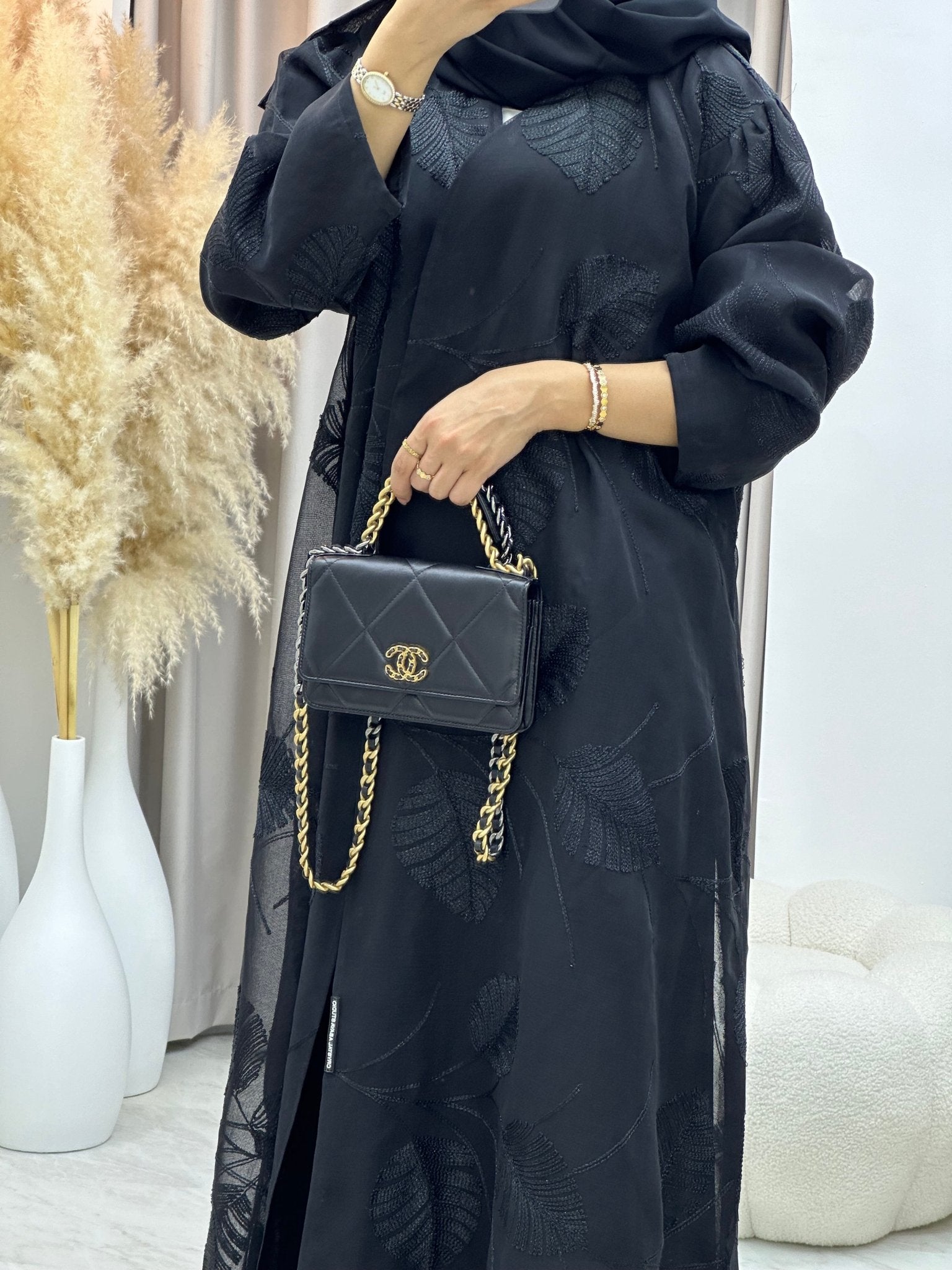 C 0288 Black Abaya