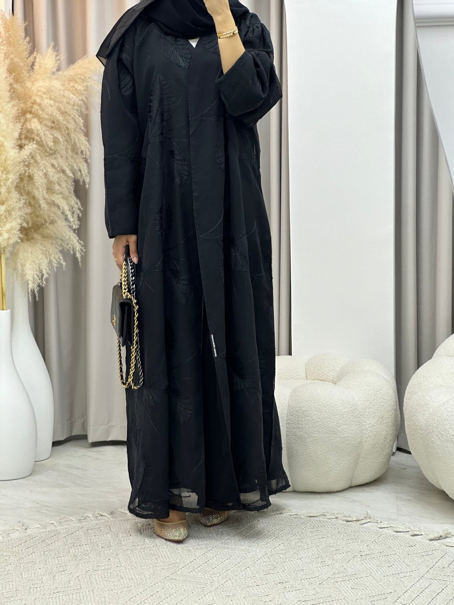 C 0288 Black Abaya