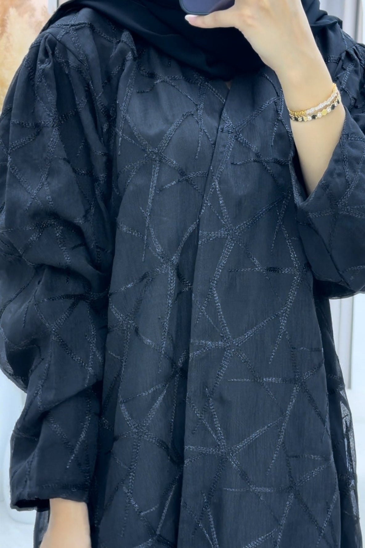 C 0289 Black Abaya