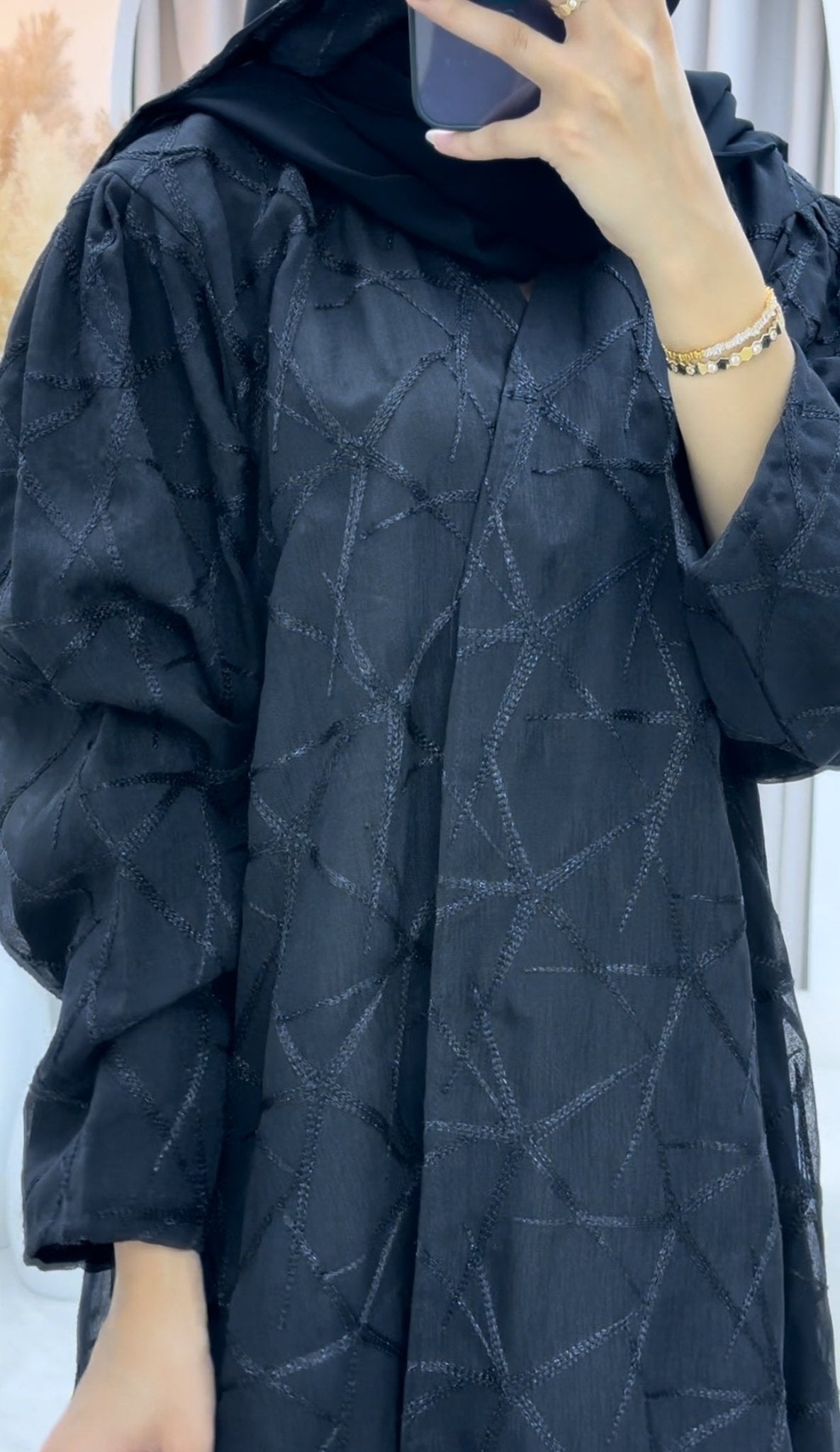 C 0289 Black Abaya