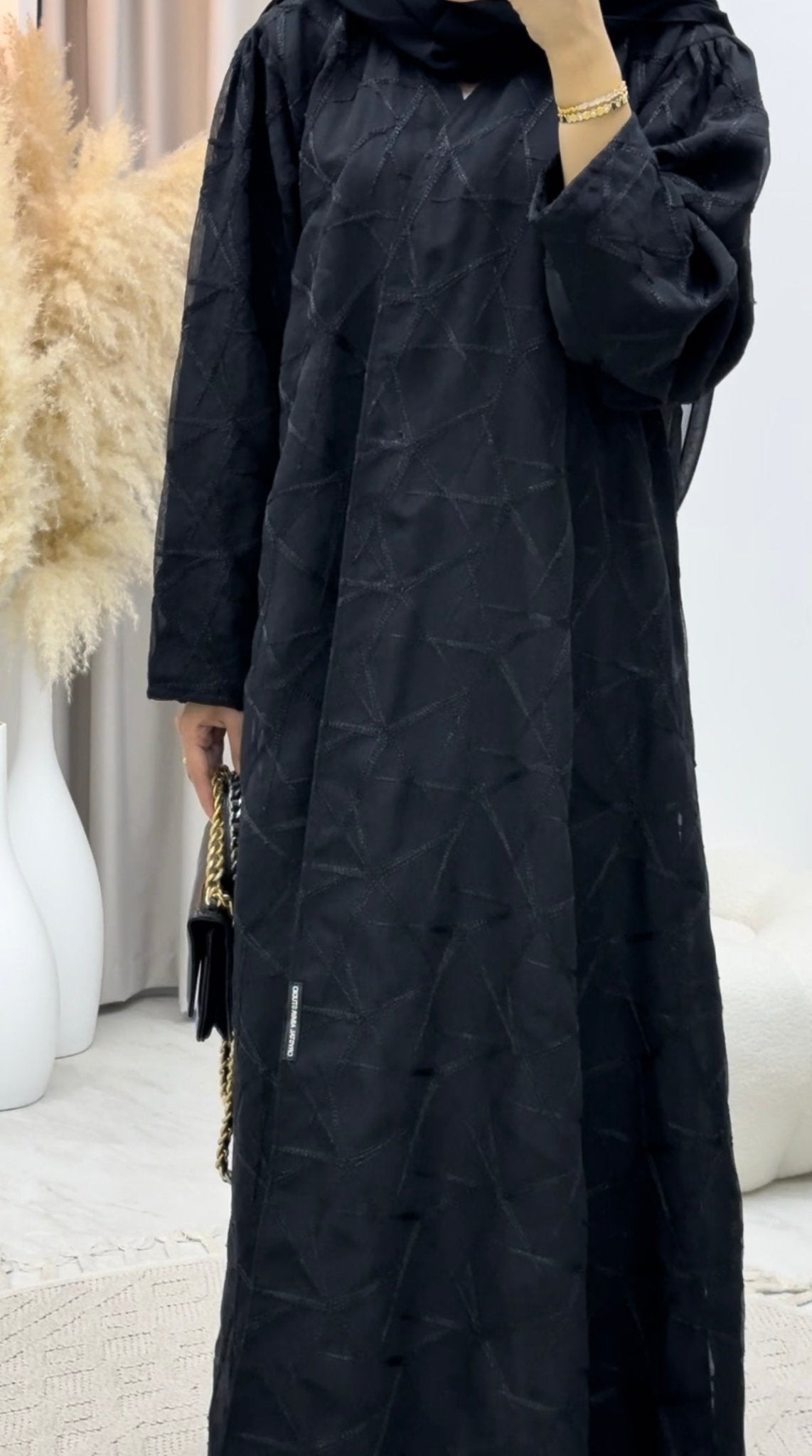 C 0289 Black Abaya