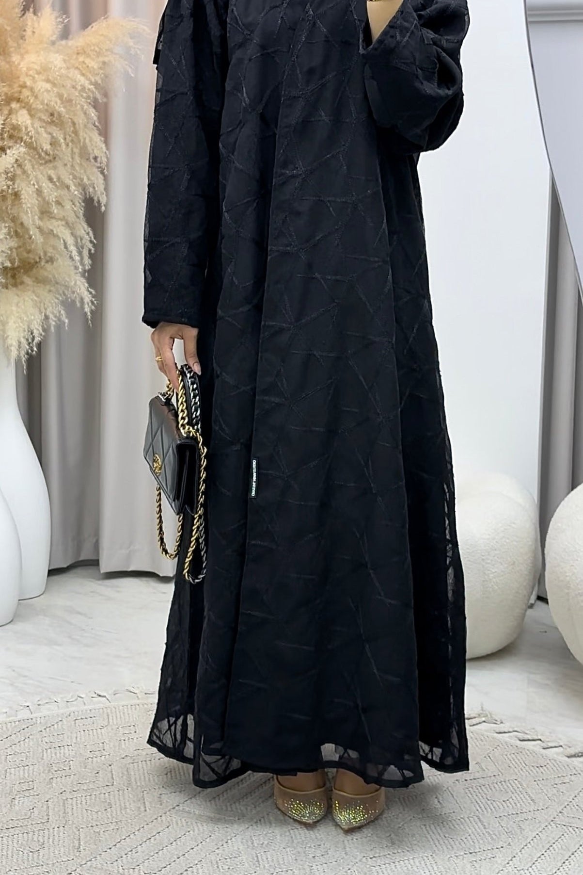 C 0289 Black Abaya