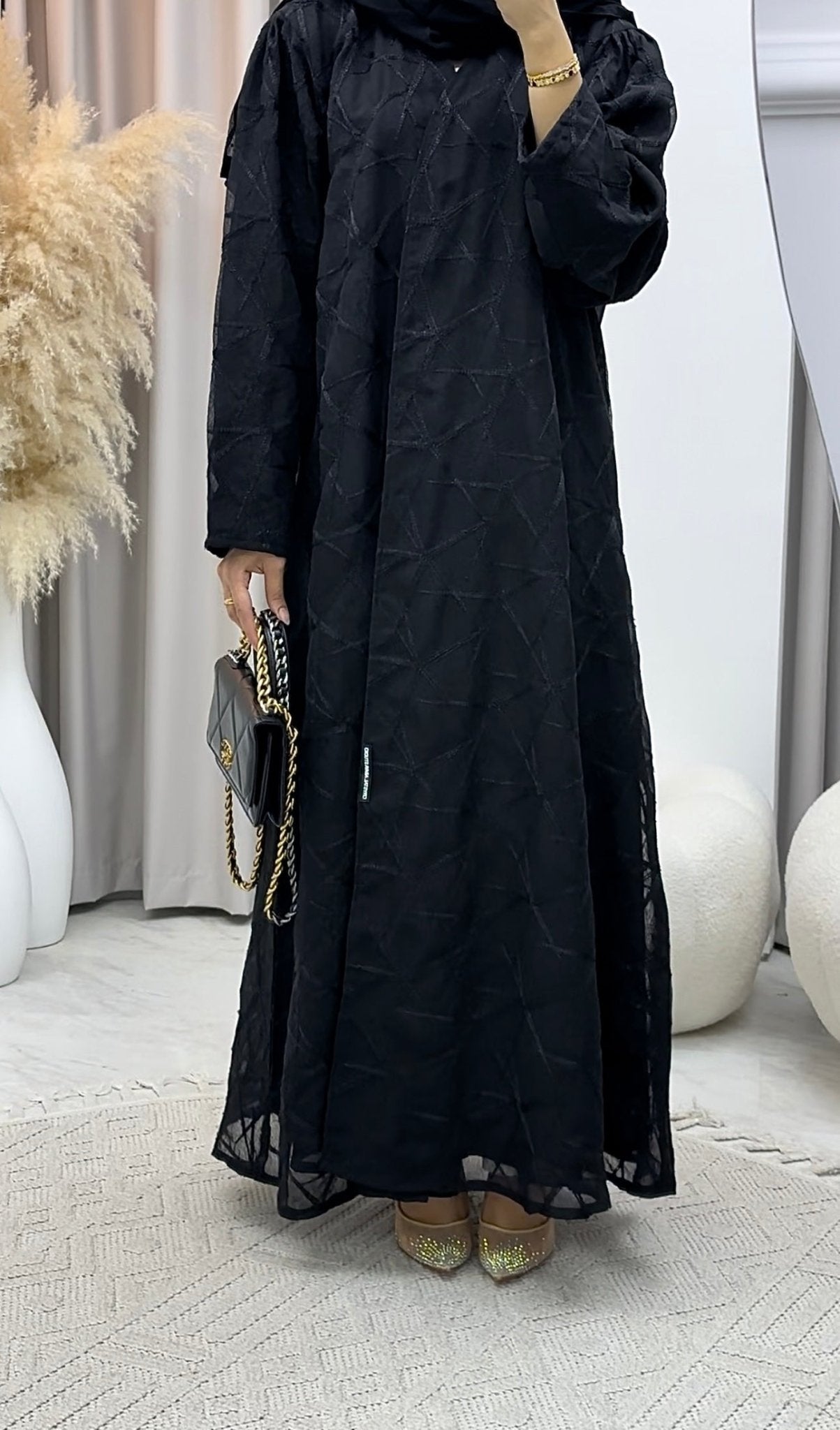 C 0289 Black Abaya