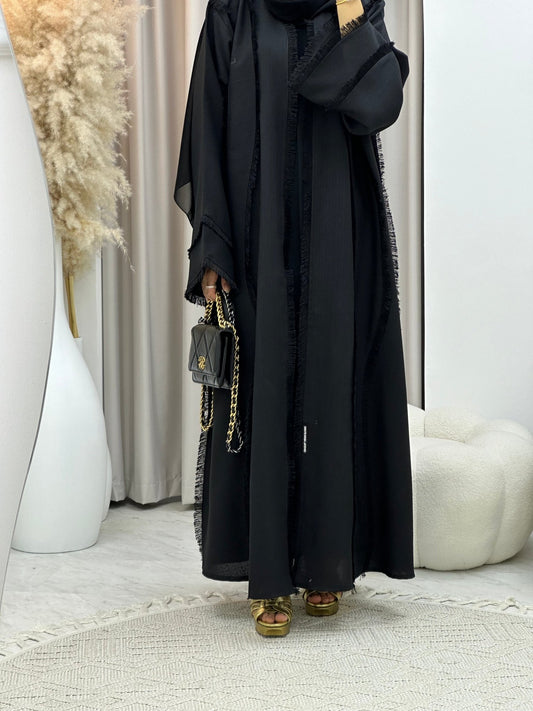 C 0304 Black Abaya