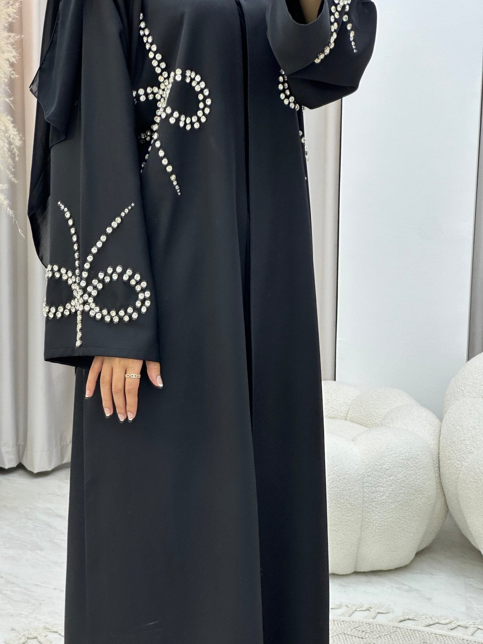 C 0310 Black Abaya