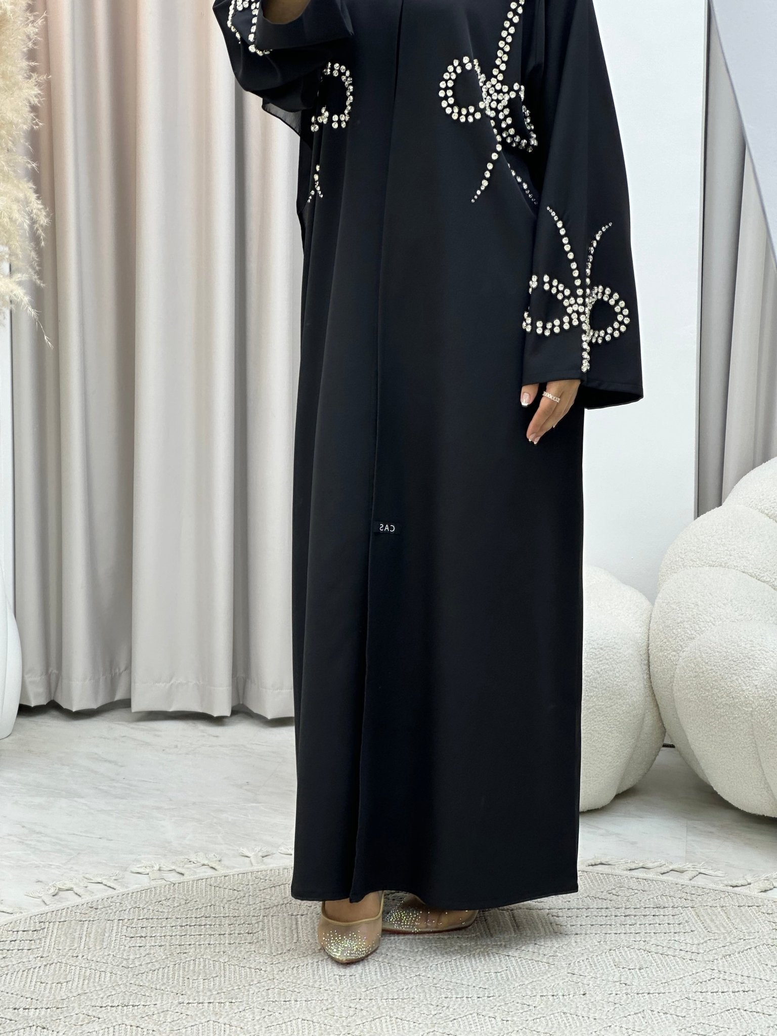 C 0310 Black Abaya