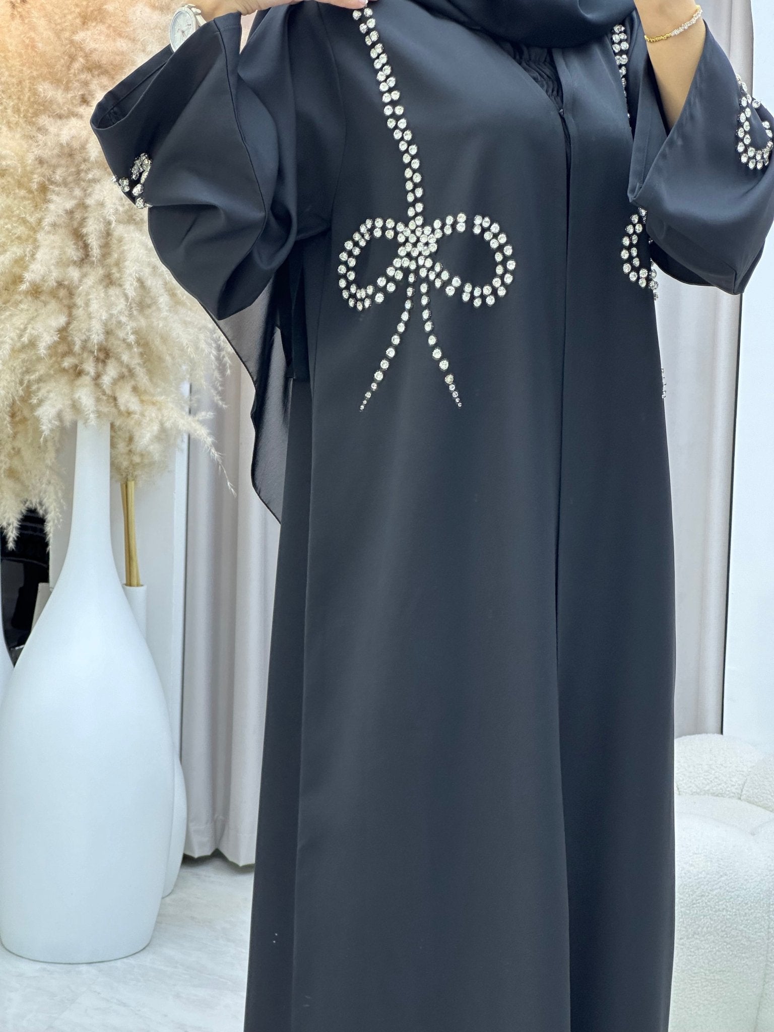 C 0310 Black Abaya