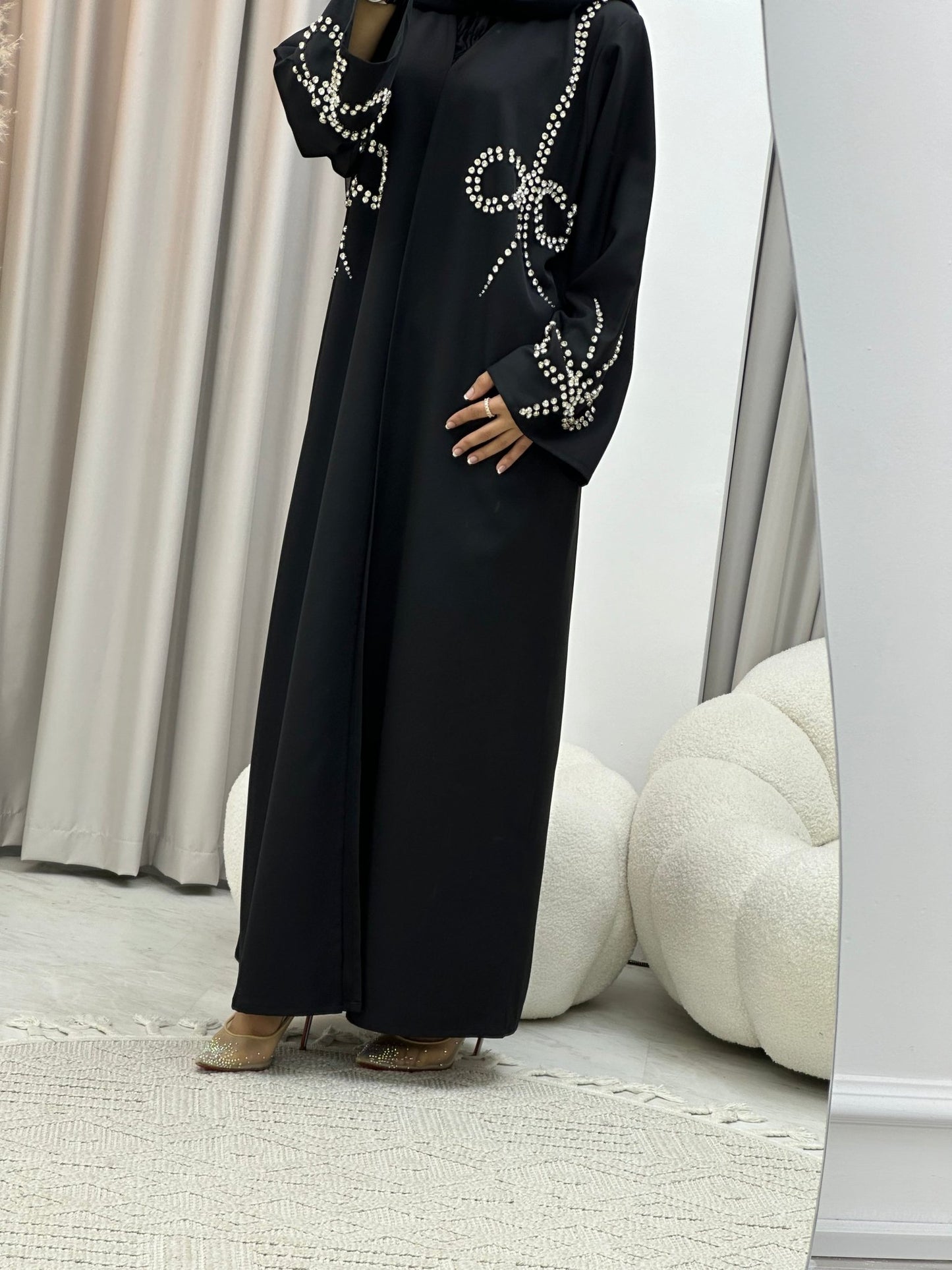 C 0310 Black Abaya