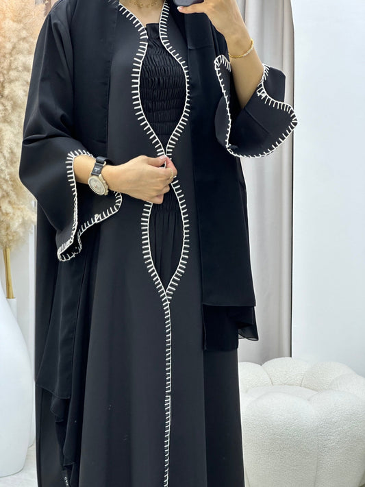 C 0311 Black Abaya