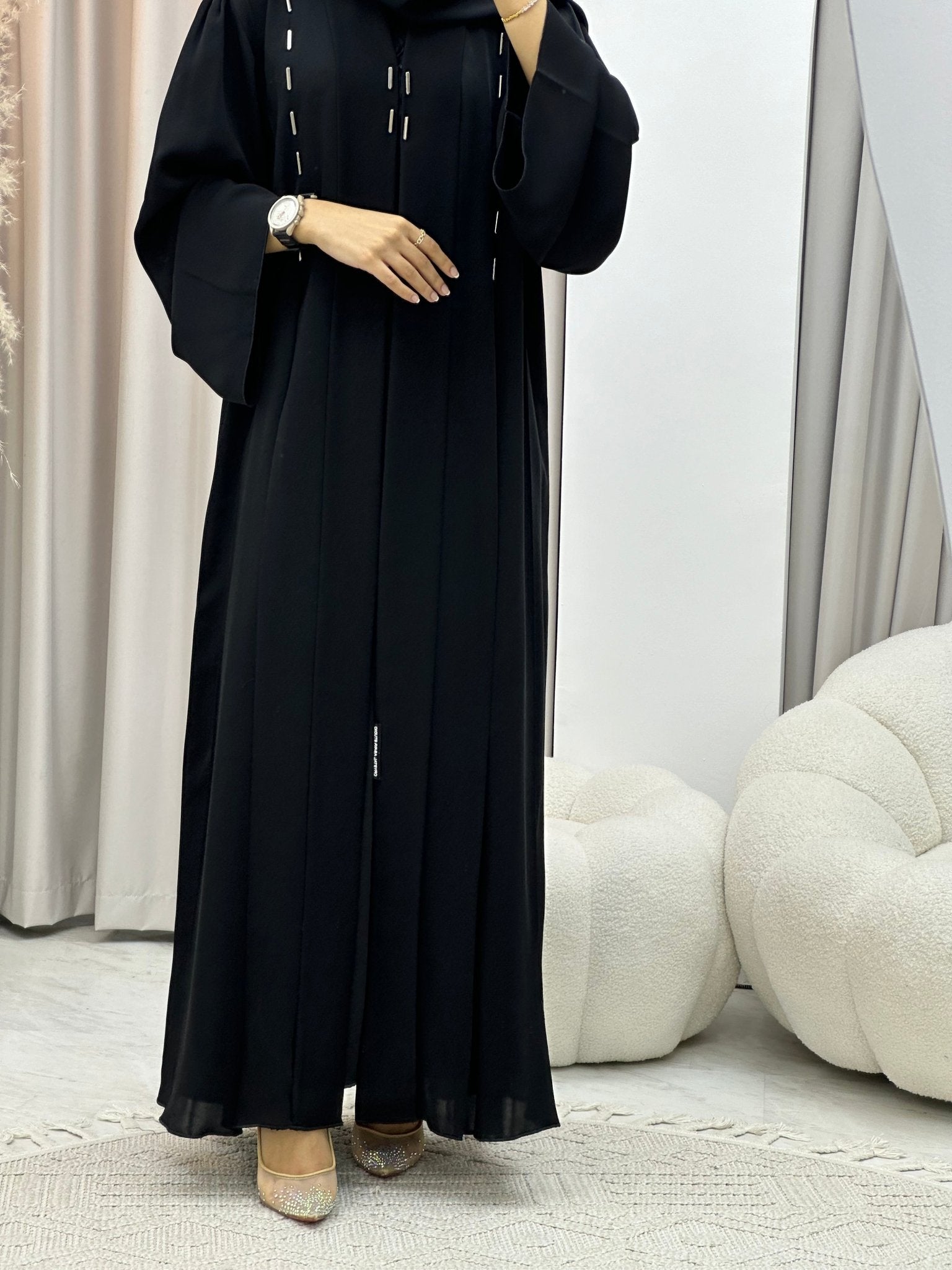 C 0312 Black Abaya