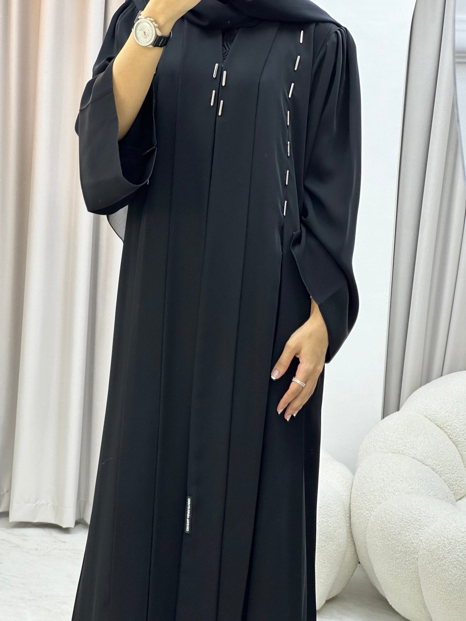 C 0312 Black Abaya