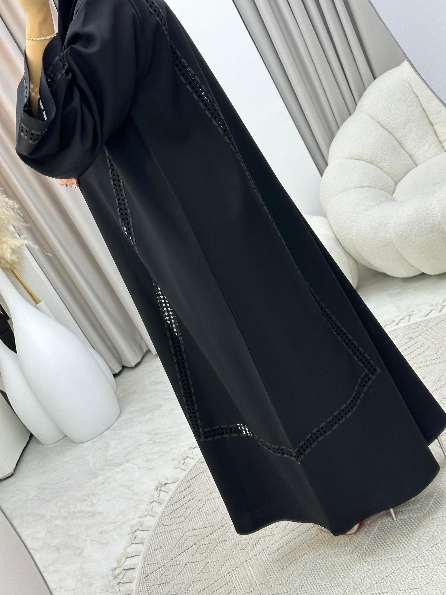 C 0313 Black Abaya