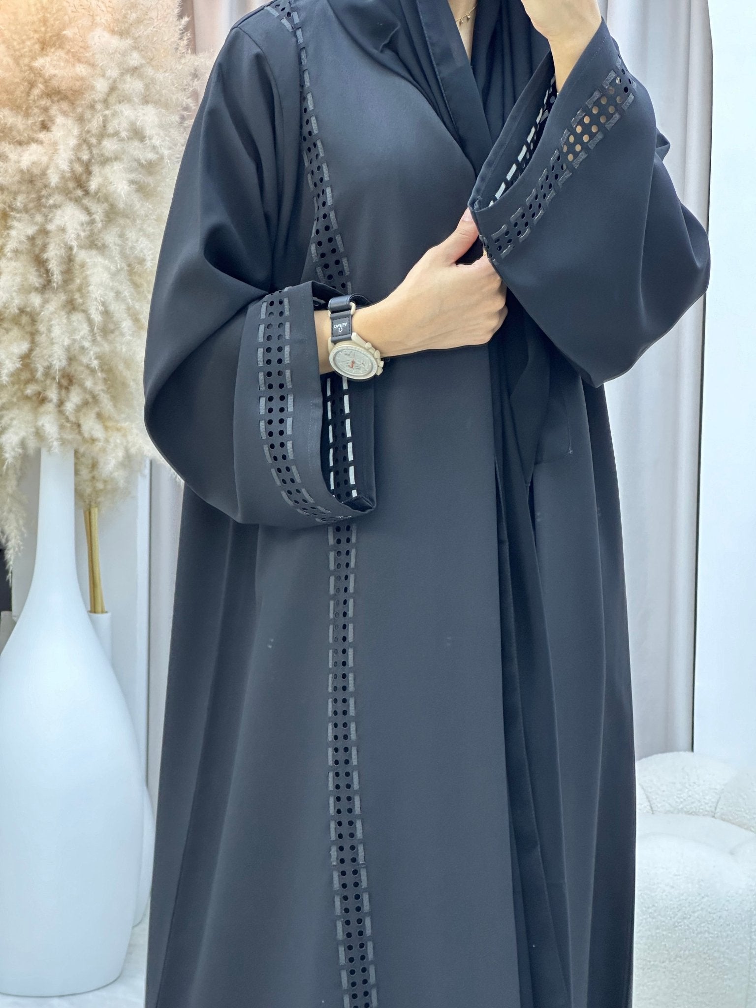 C 0313 Black Abaya