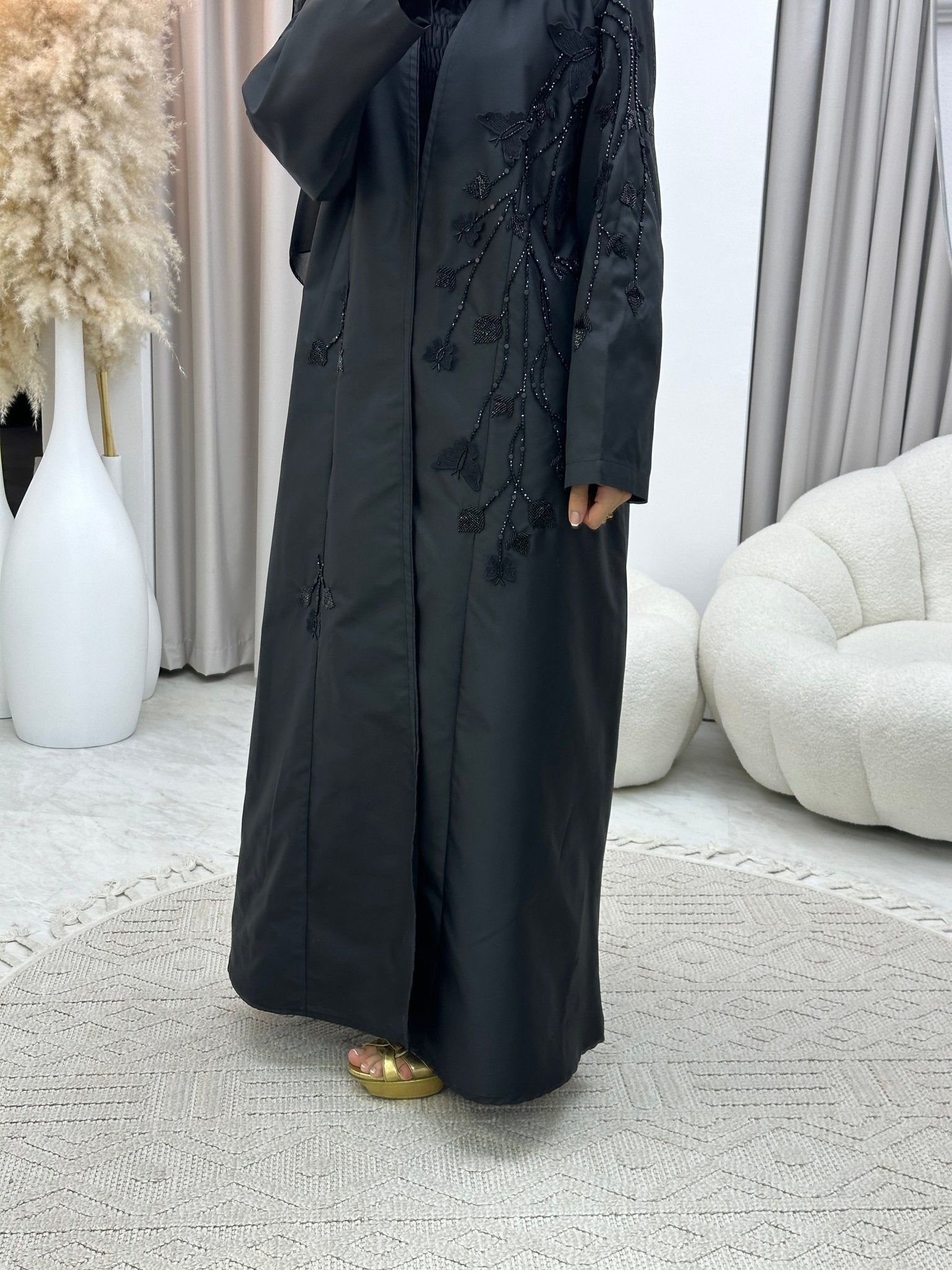 C 0316 Black Abaya