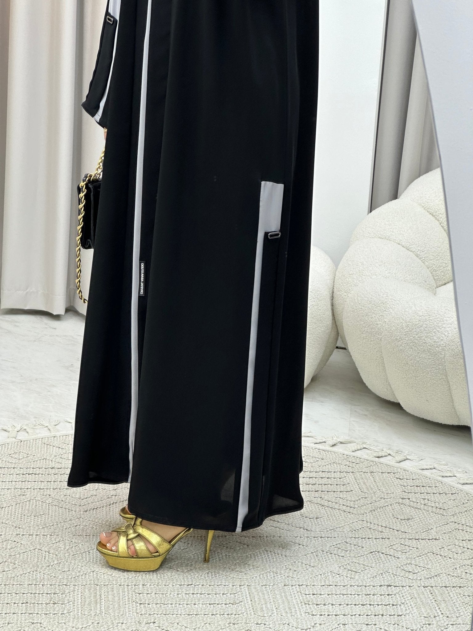 C 0317 Black Abaya