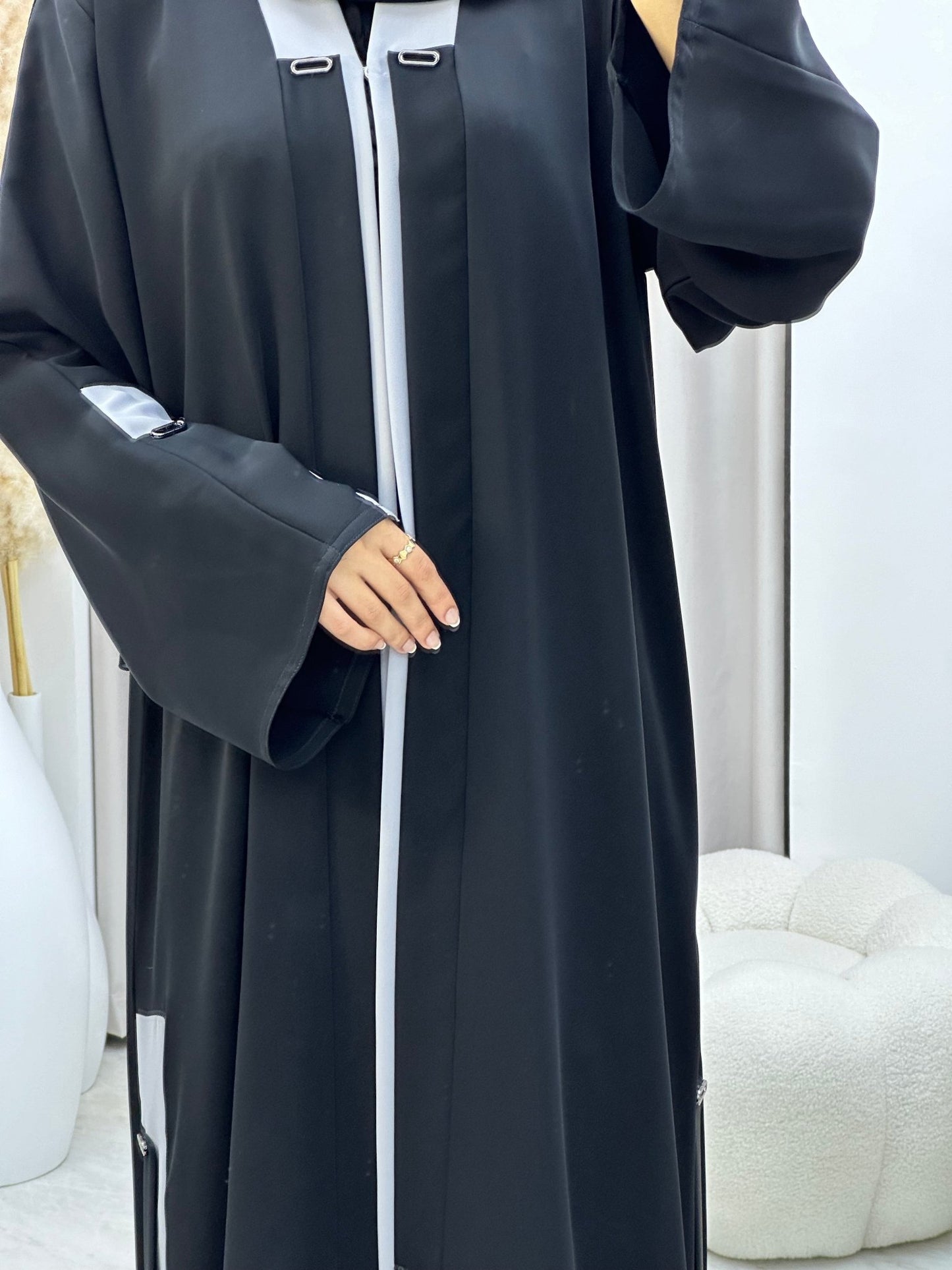 C 0317 Black Abaya