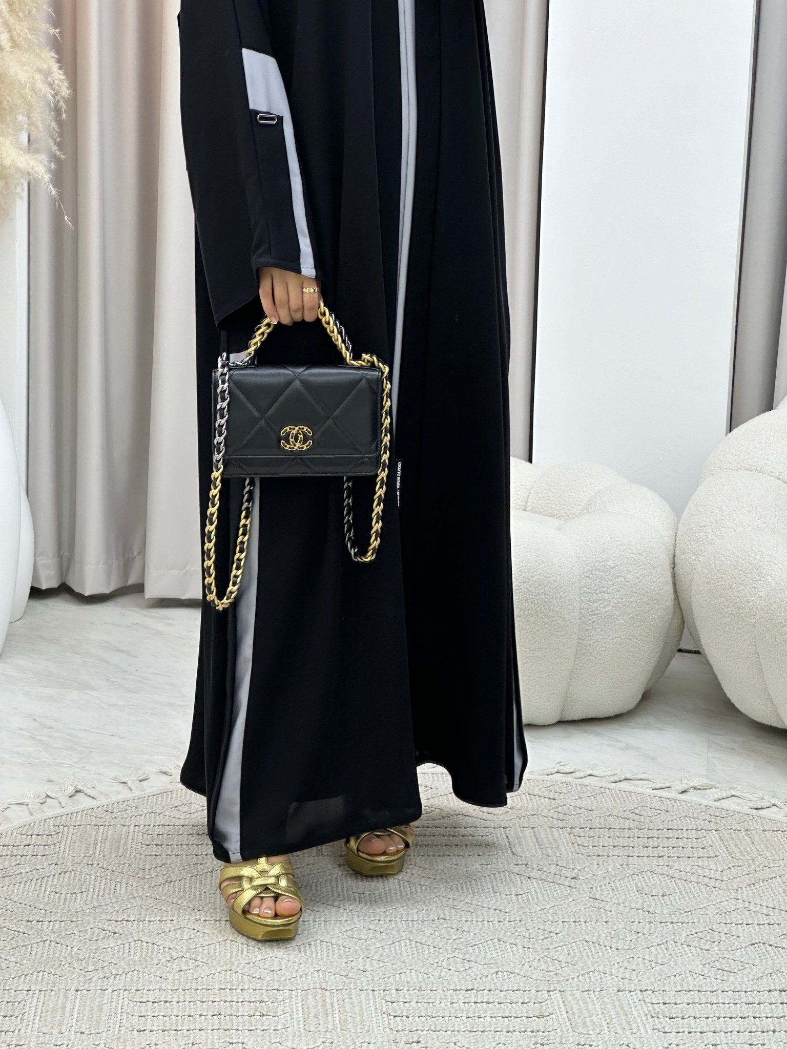 C 0317 Black Abaya