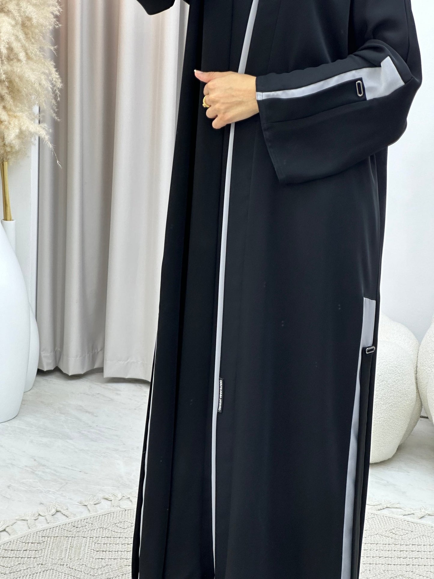 C 0317 Black Abaya