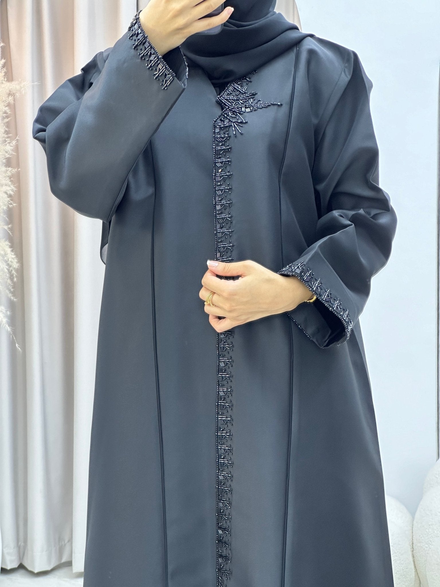 C 0319 Black Abaya