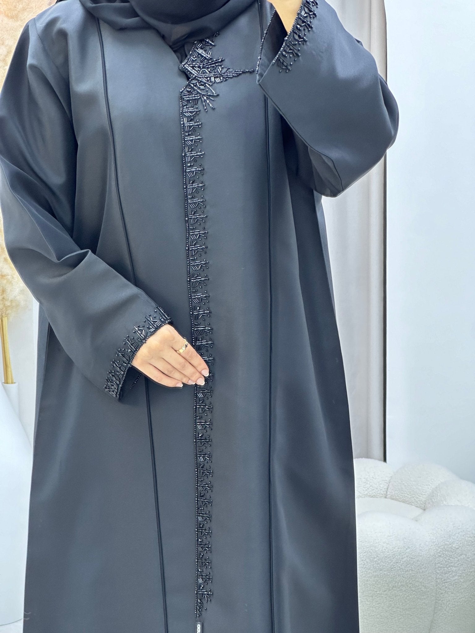 C 0319 Black Abaya