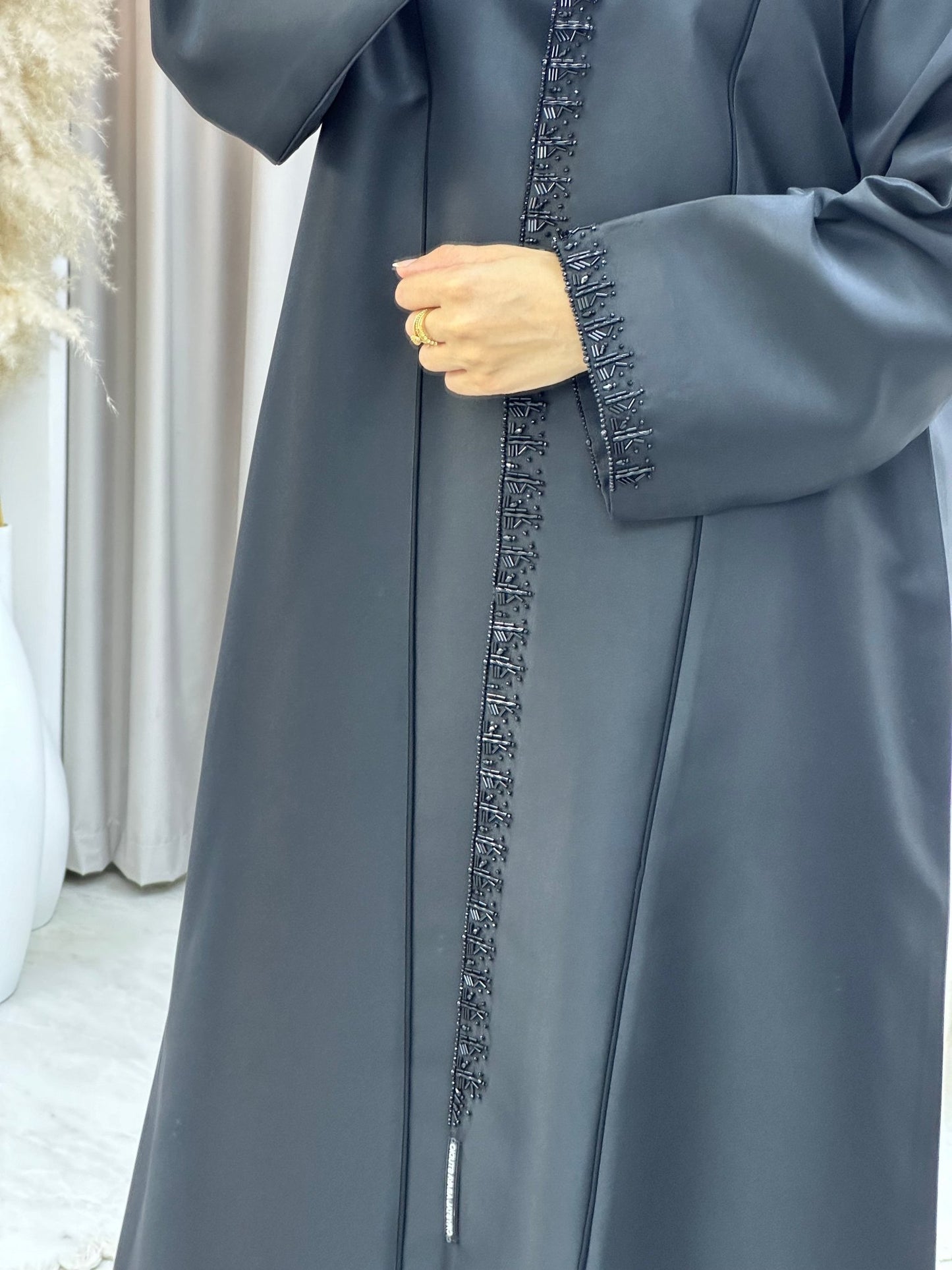 C 0319 Black Abaya