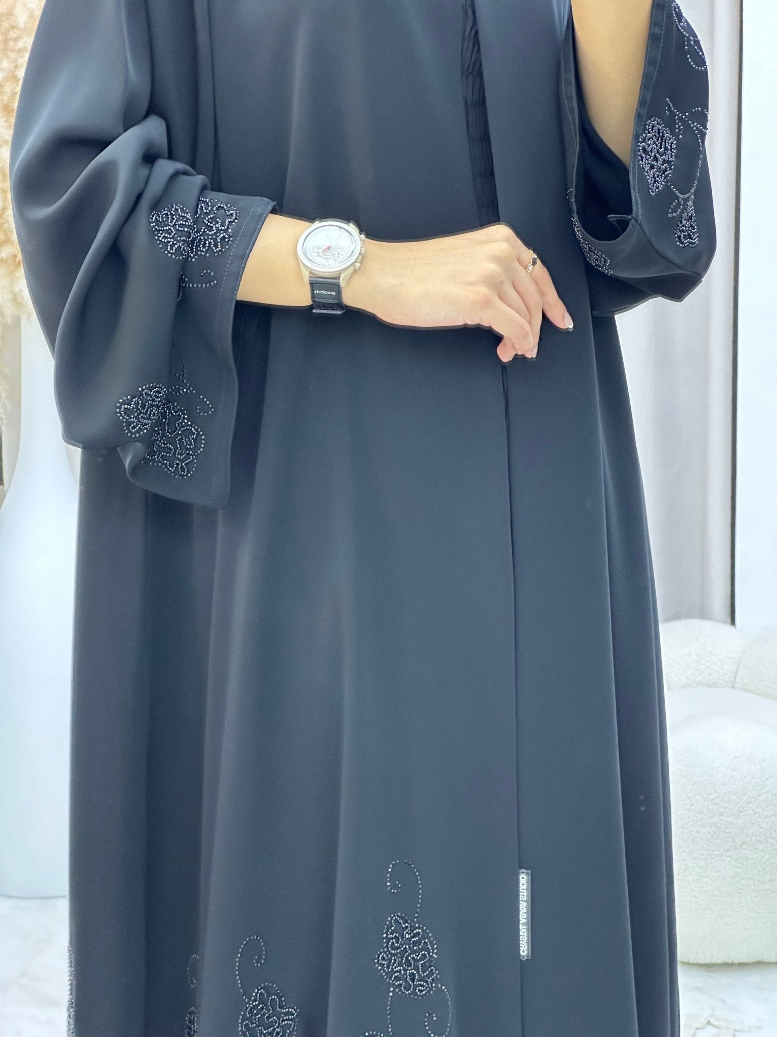 C 0320 Black Abaya