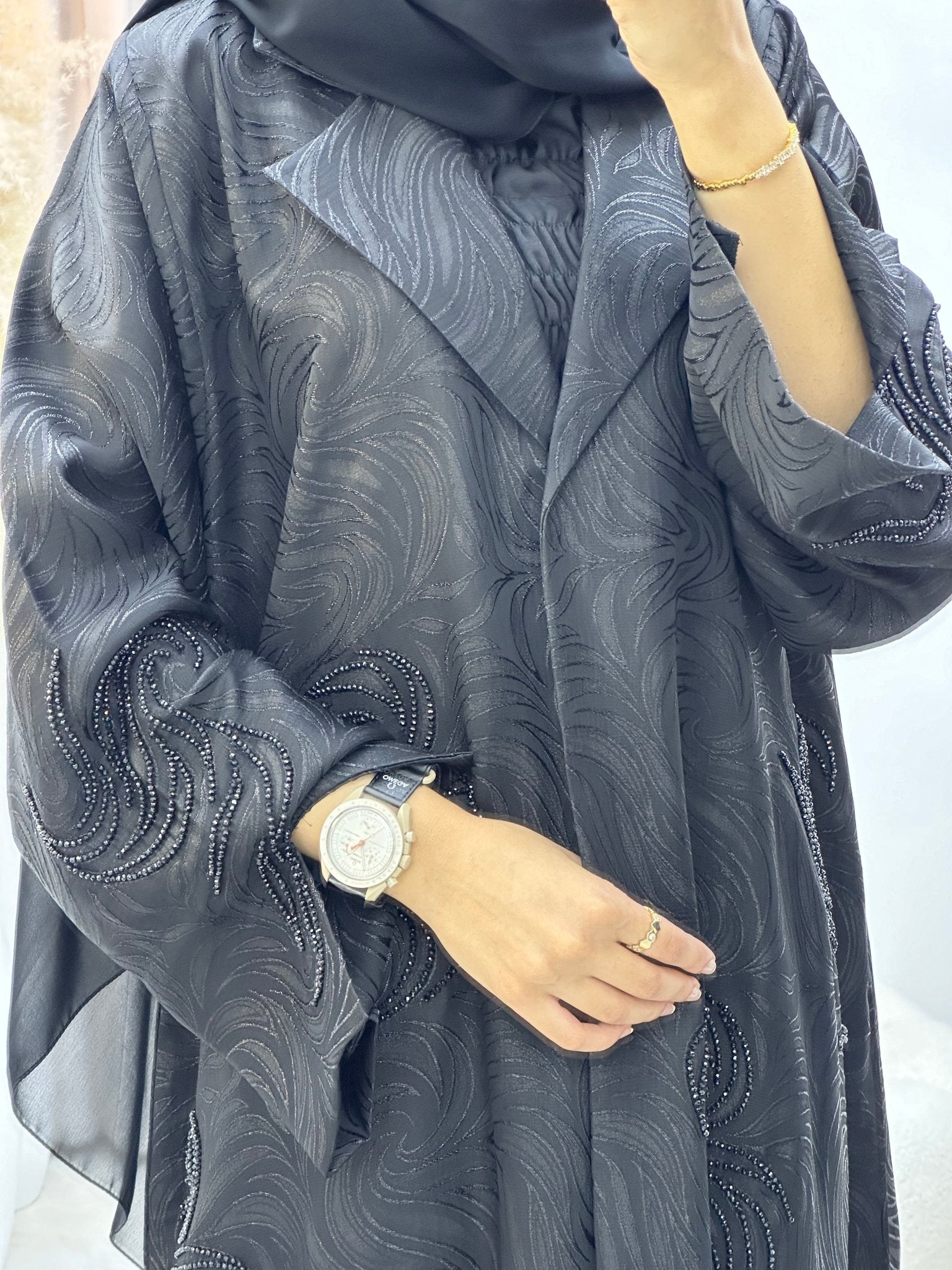 C 0322 Black Abaya