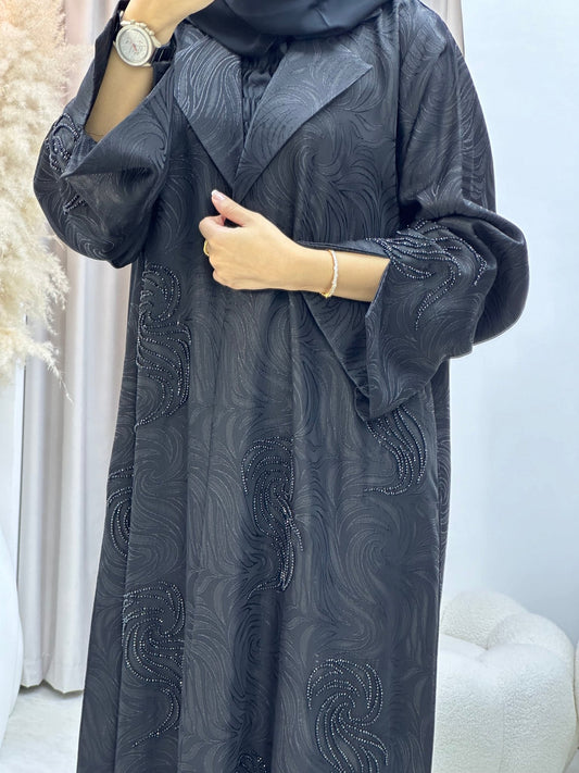 C 0322 Black Abaya