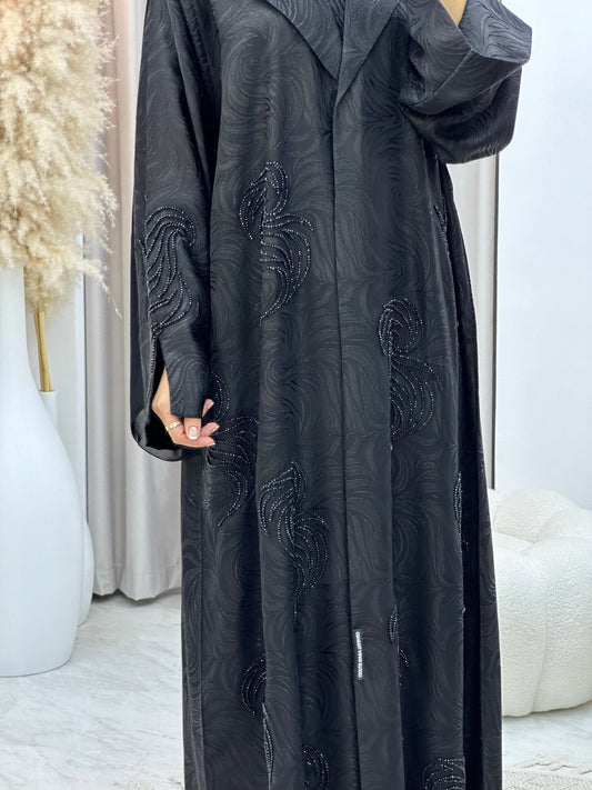 C 0322 Black Abaya