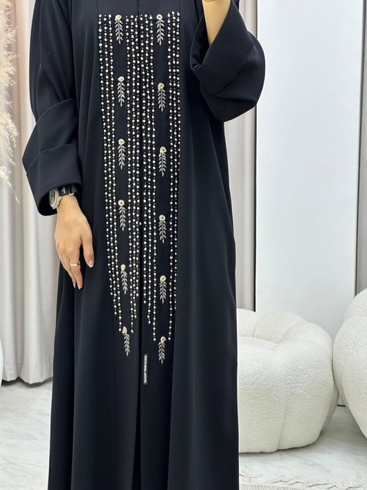 C 0323 Black Abaya